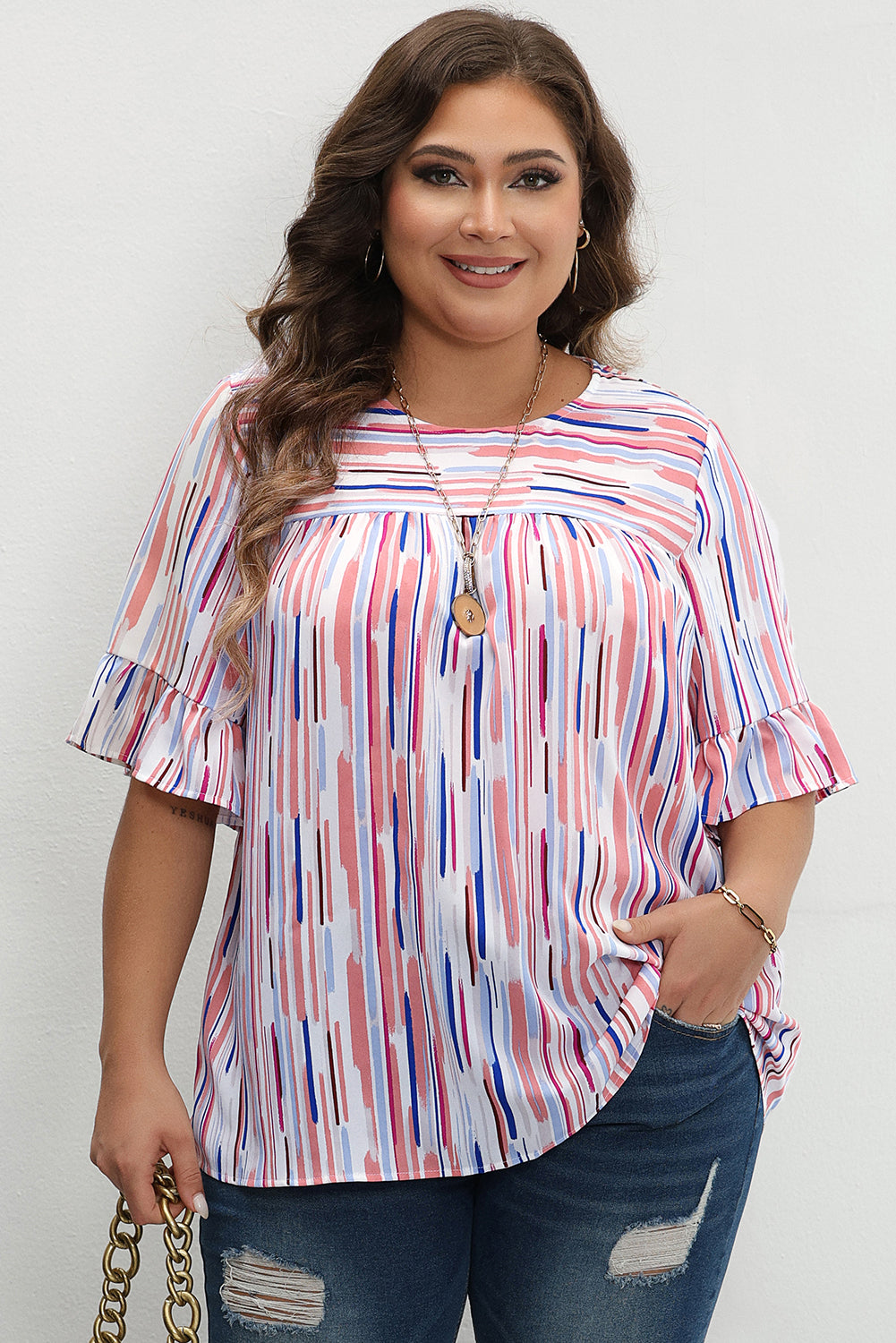 Luna Blouse in Curves
