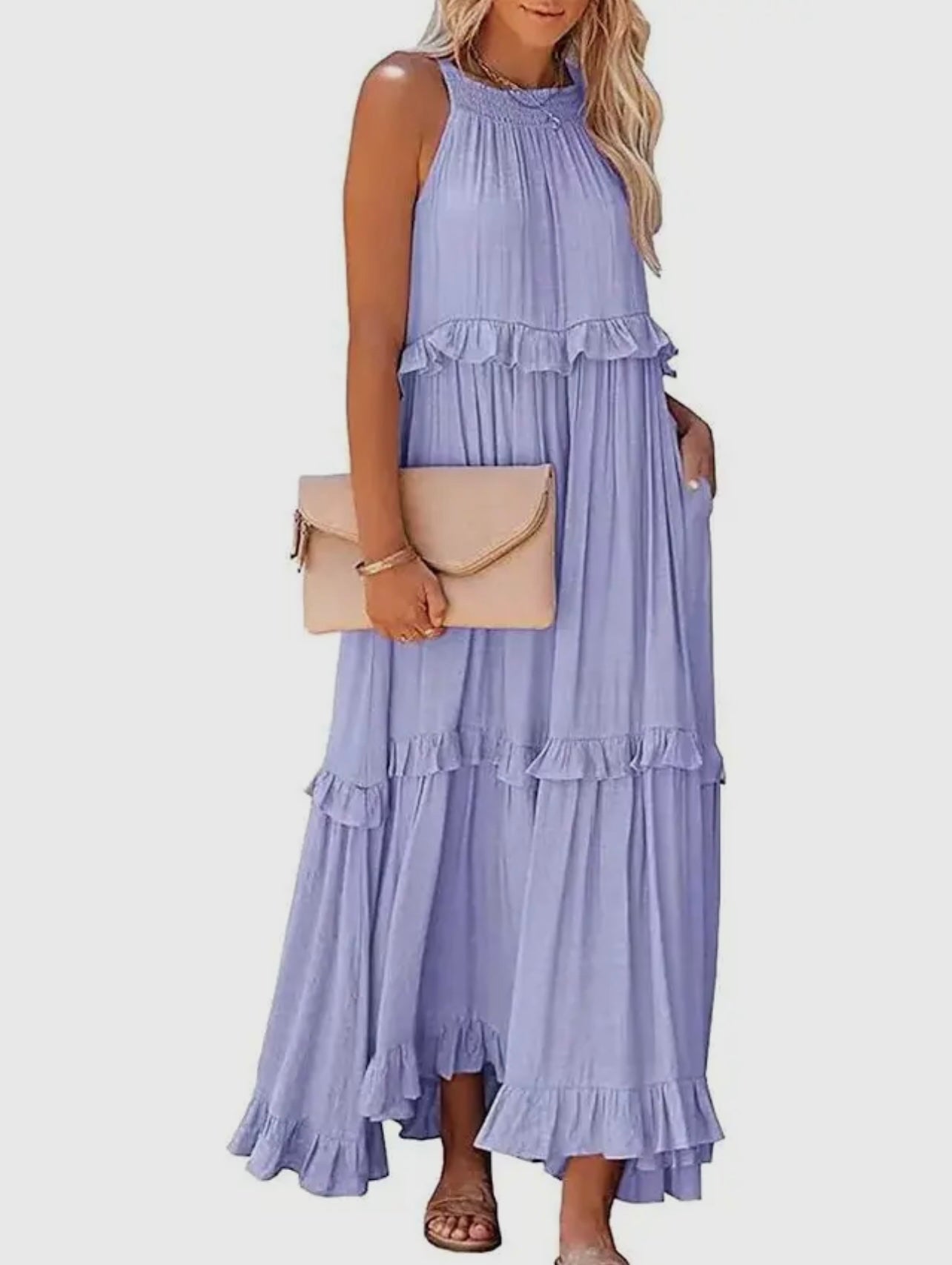 Light Purple Maxi Dress