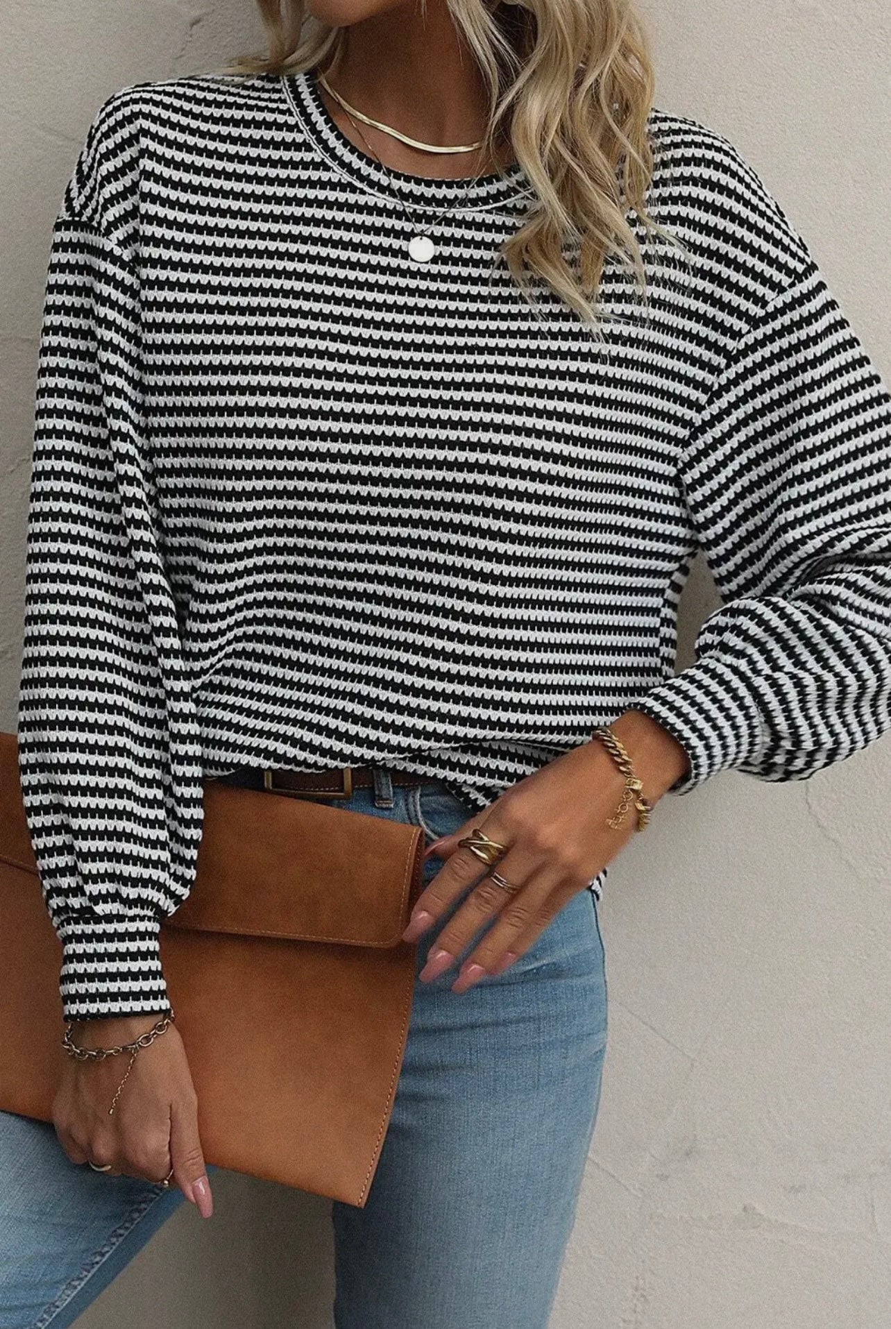 Black & White Sweater