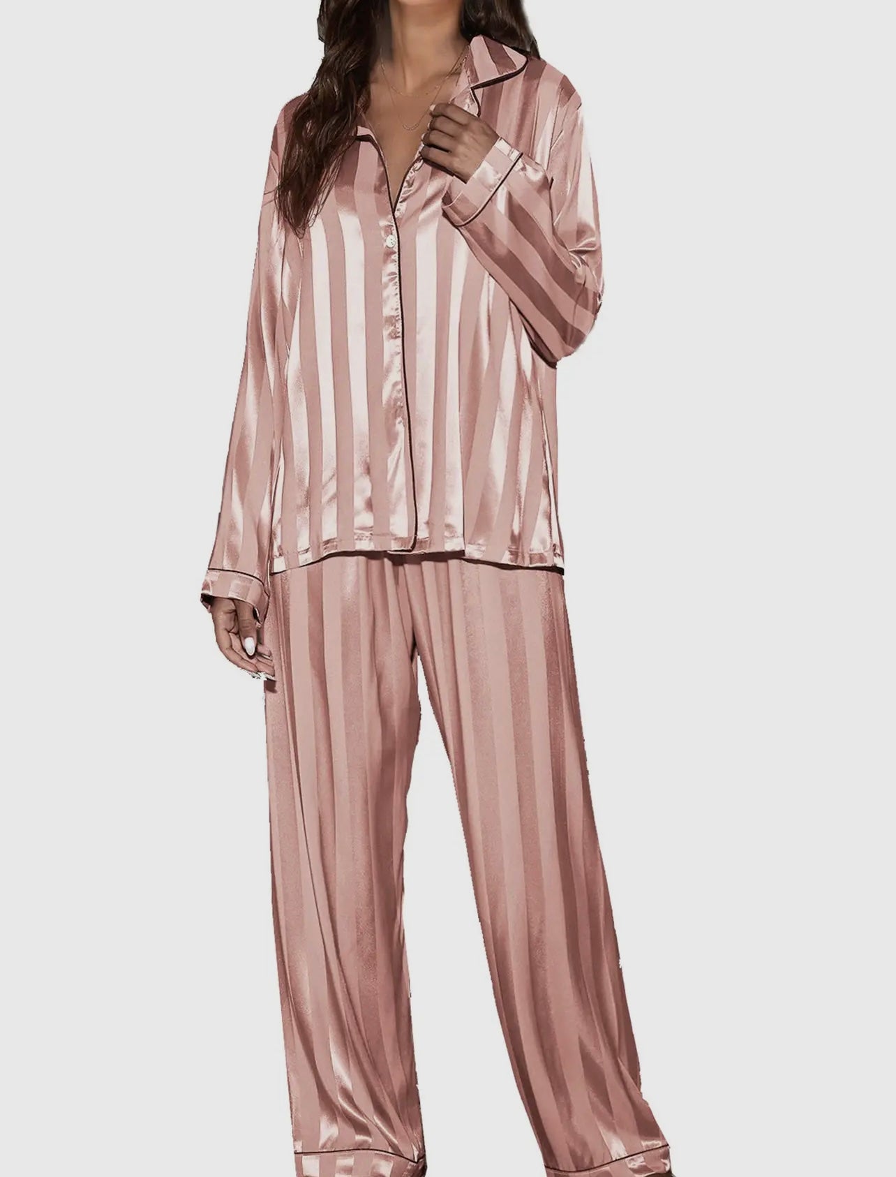 Rose Striped PJ's