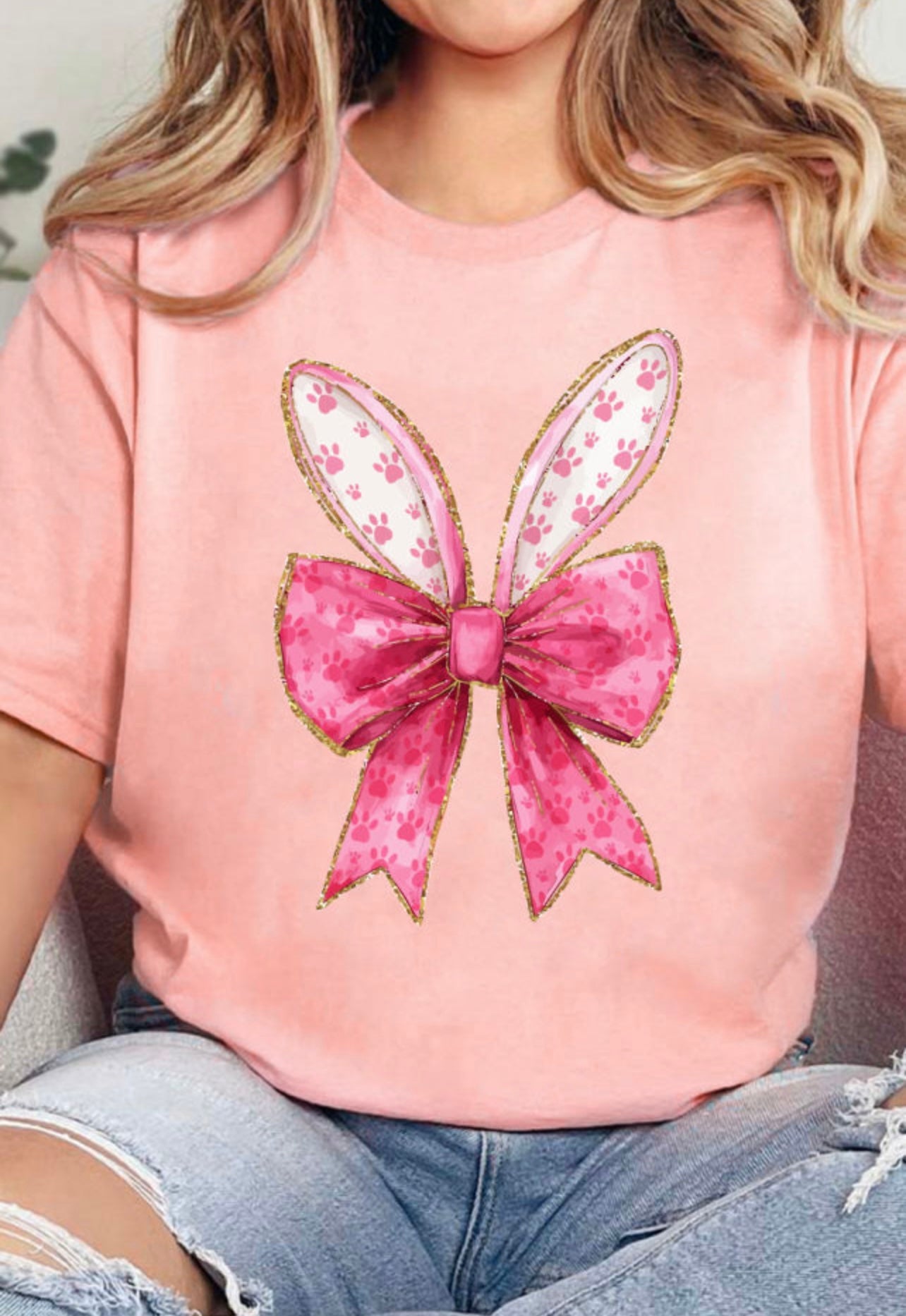 Pink Bunny Tee