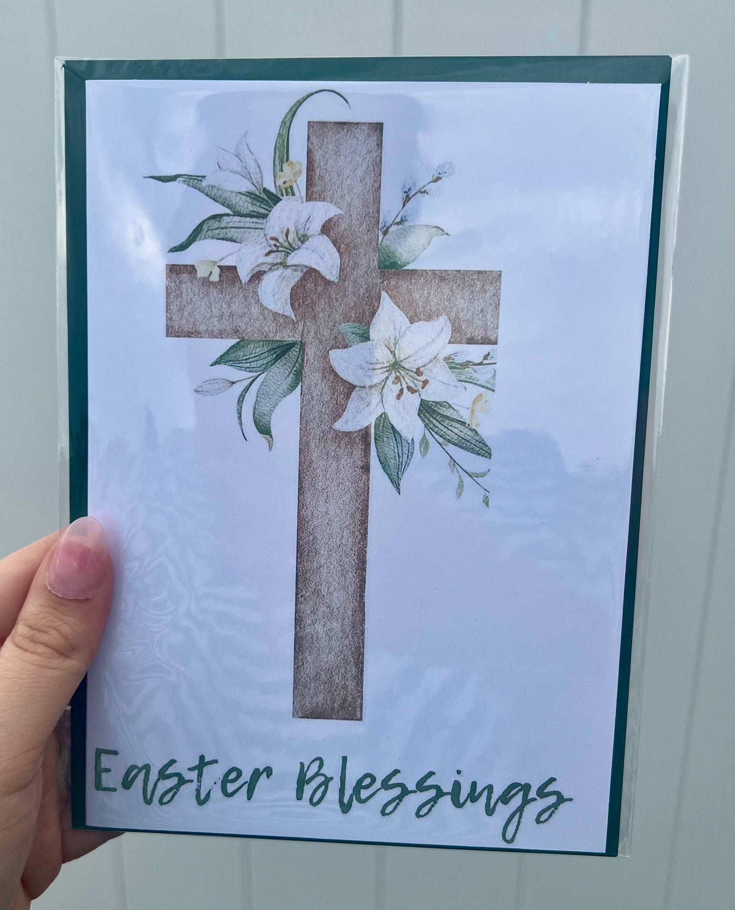 Easter Blessings Greeting Card