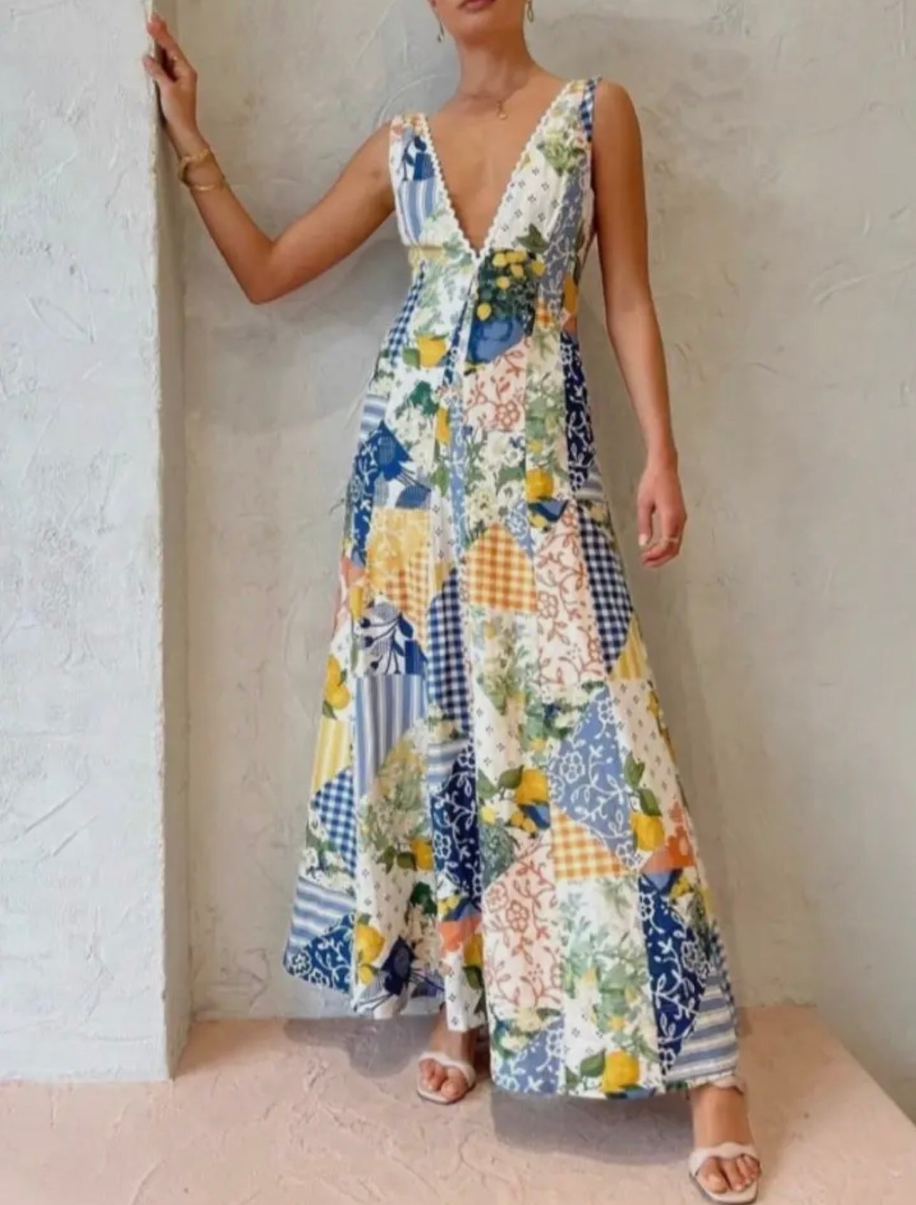 Lemon Maxi Dress