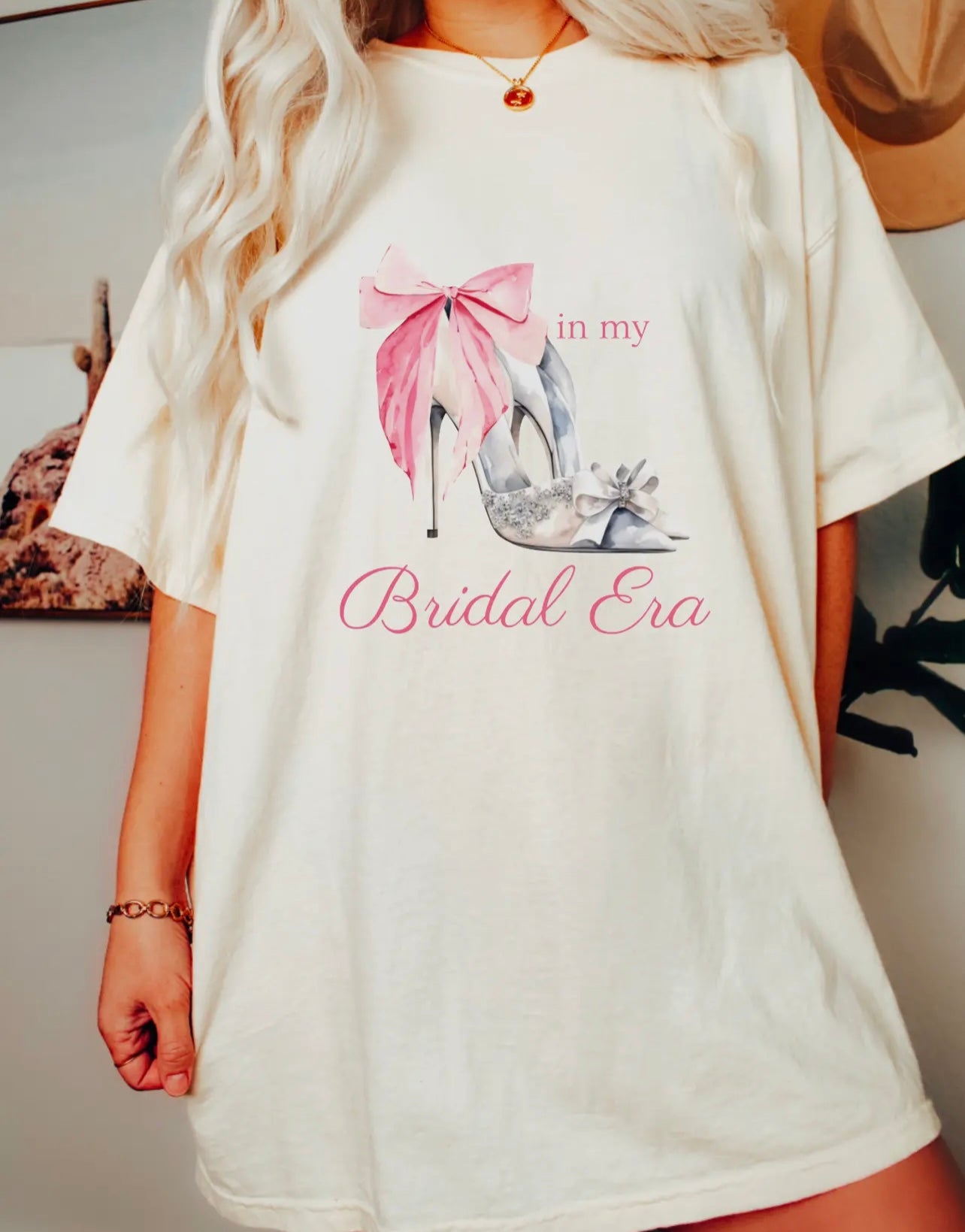 Ivory Bridal Era Tee