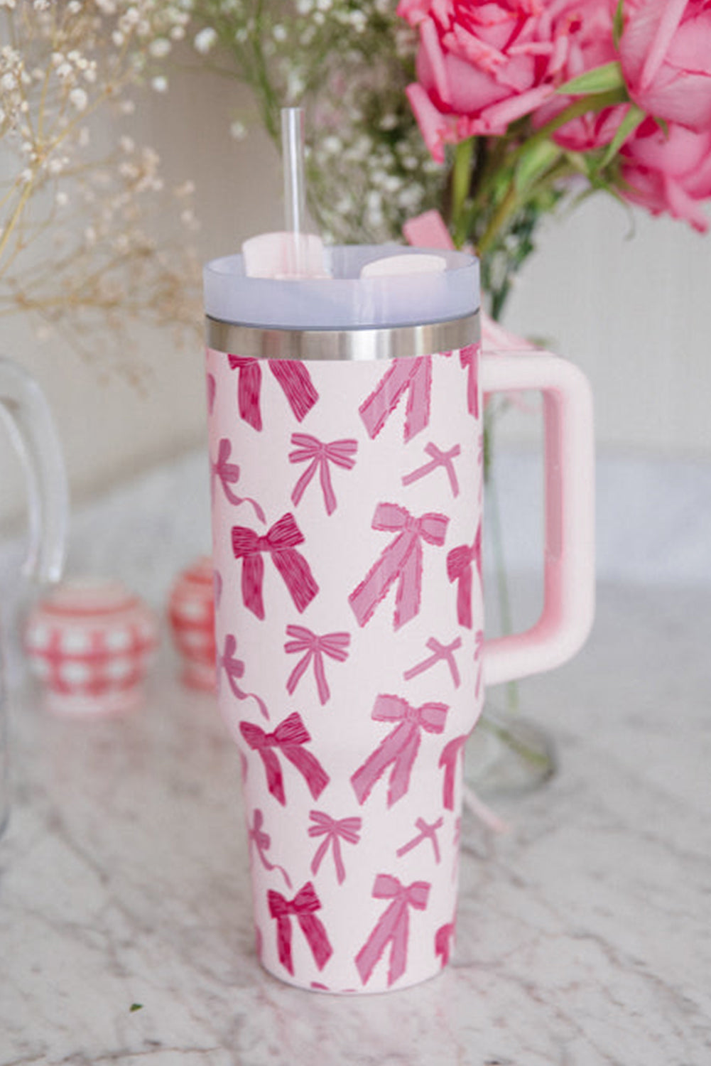 Pink Bow's Tumbler