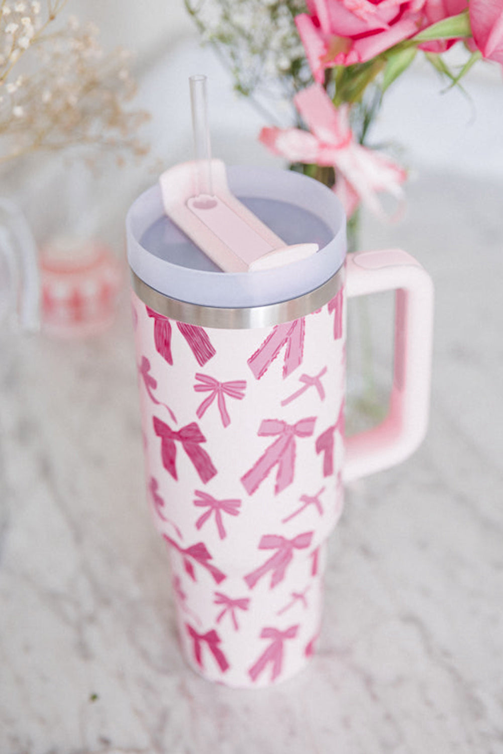 Pink Bow's Tumbler