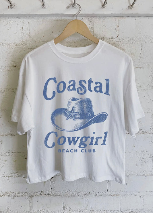 White Coastal Cowgirl Top