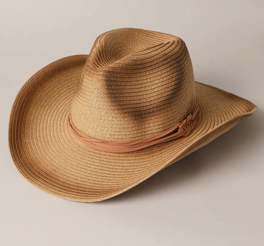 Light Brown Straw Hat