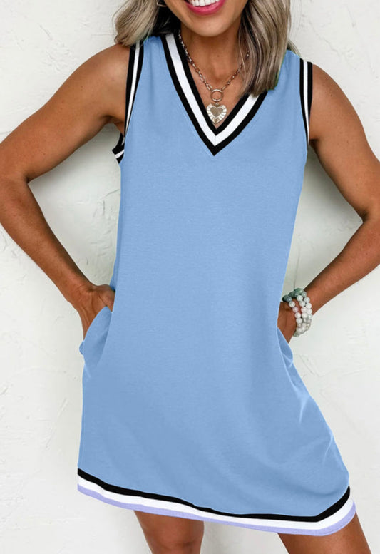 Light Blue Court Dress