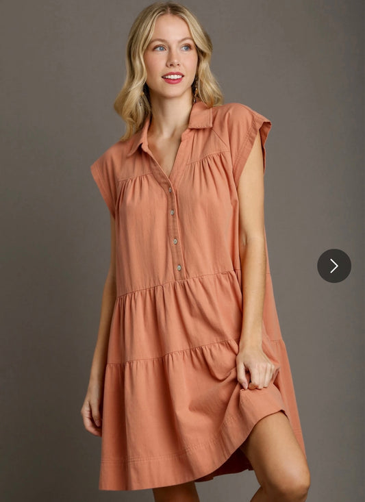 Clay Babydoll Dress