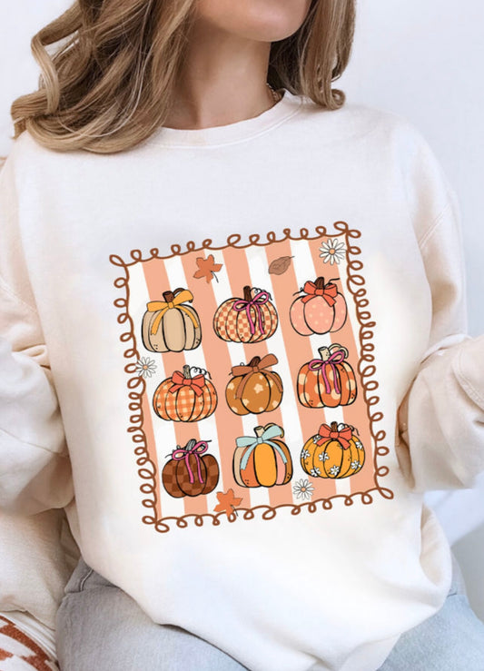 Multi Pumpkin Sweatshirt