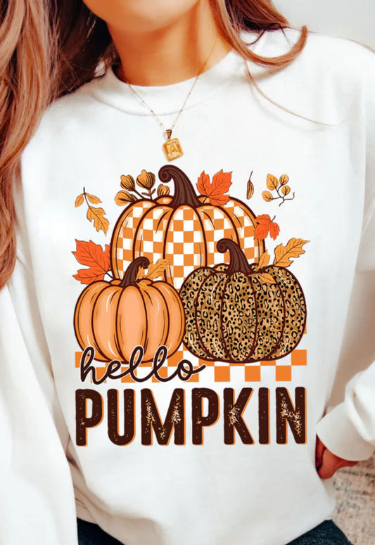 Hello Pumpkin Sweatshirt