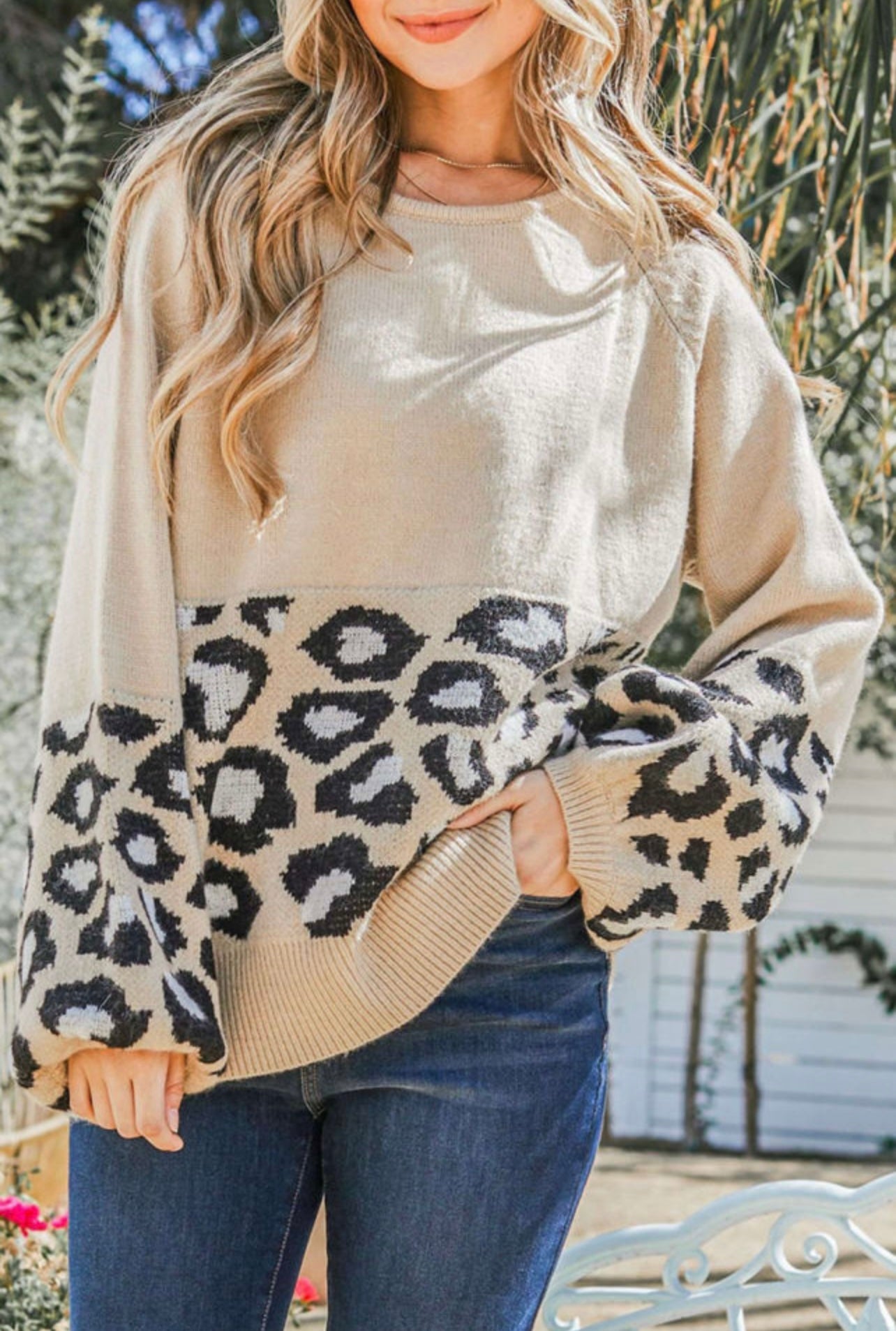 Cheetah Sweater