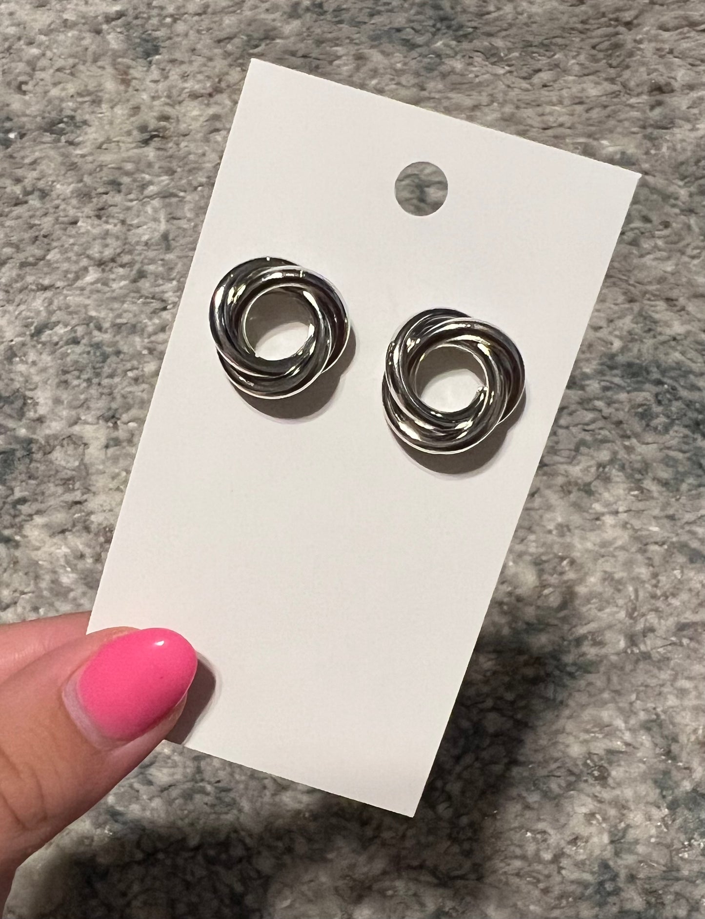 Silver Loop Earrings