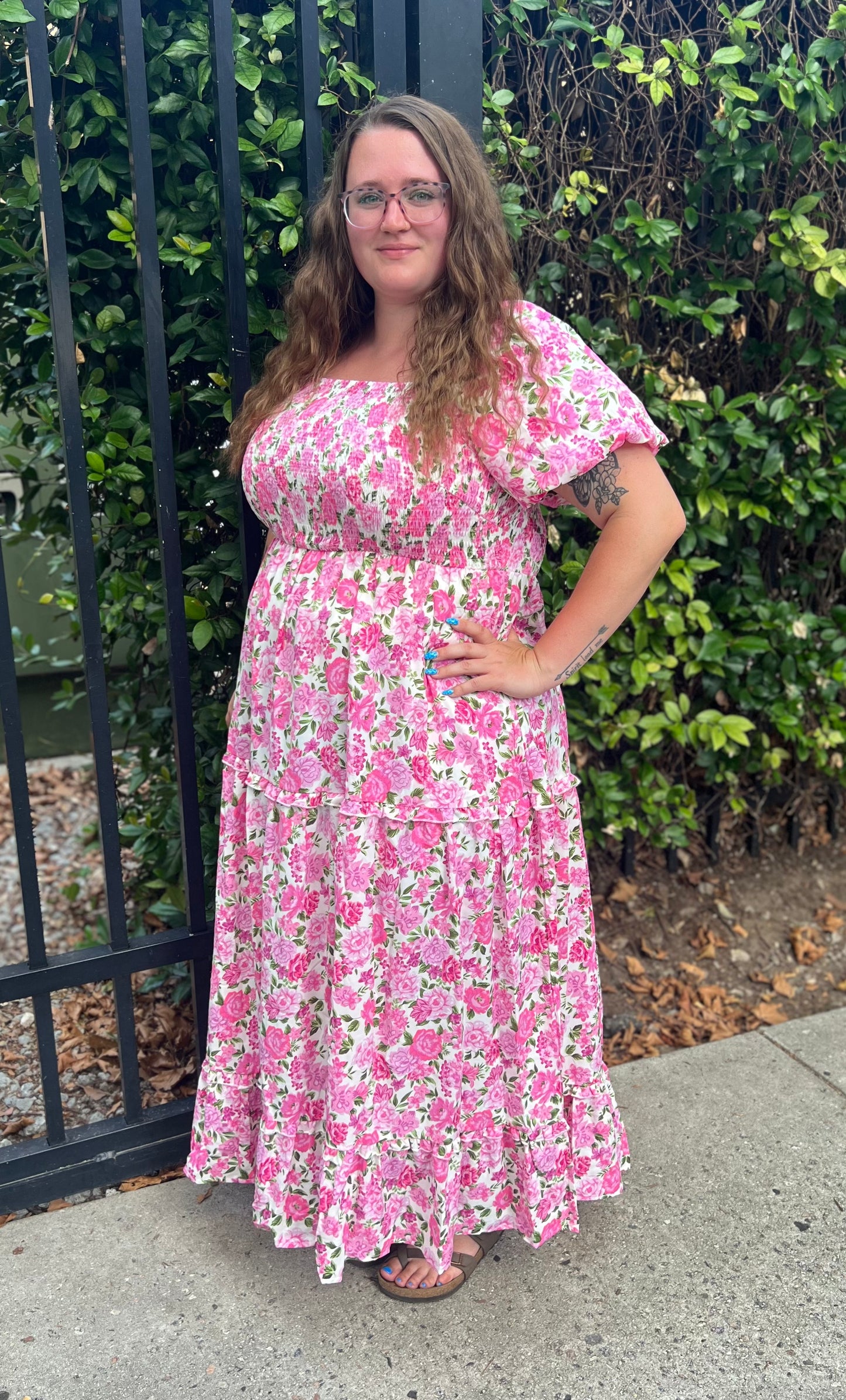 Peyton Maxi Dress in Curves