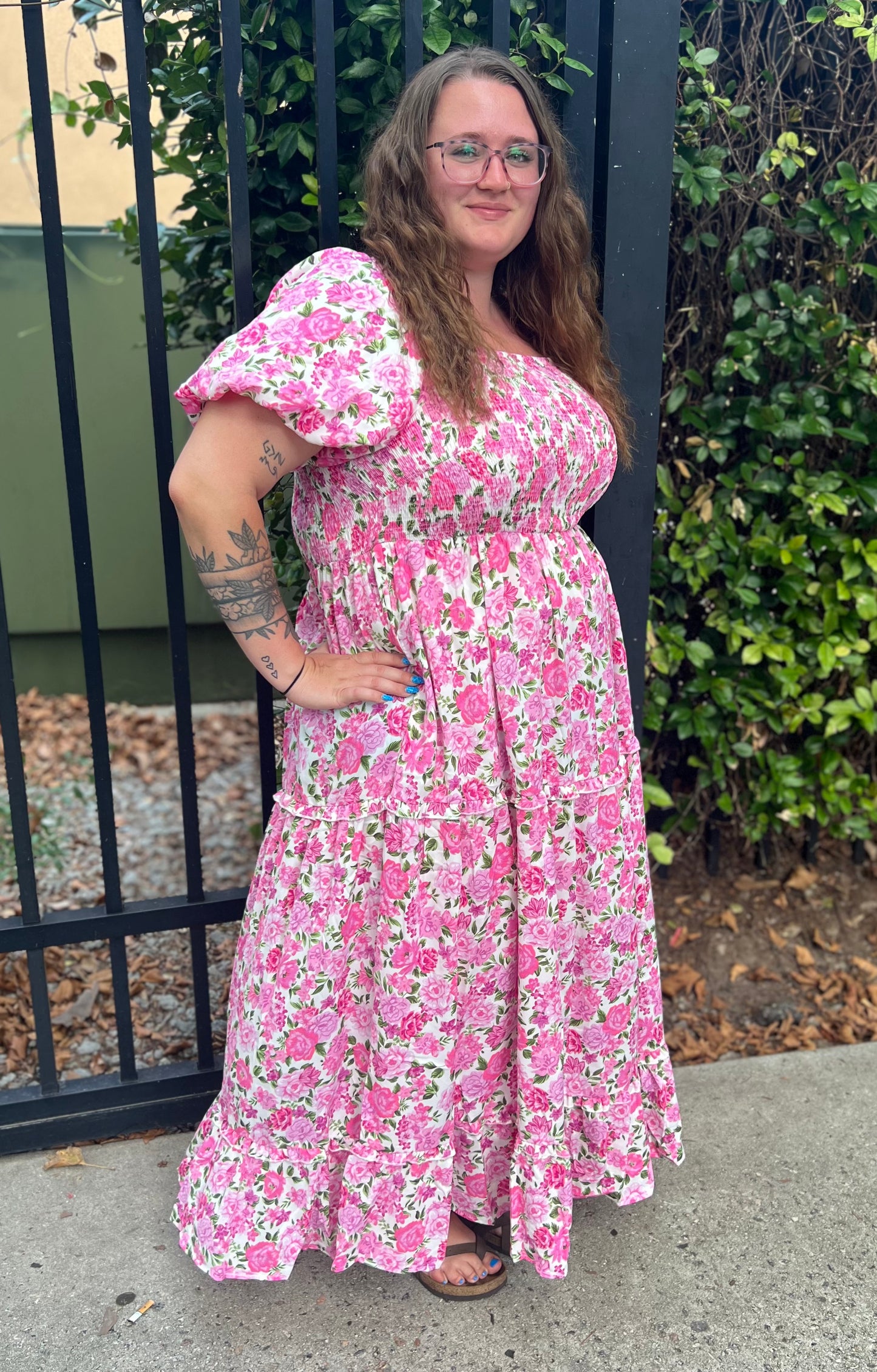 Peyton Maxi Dress in Curves