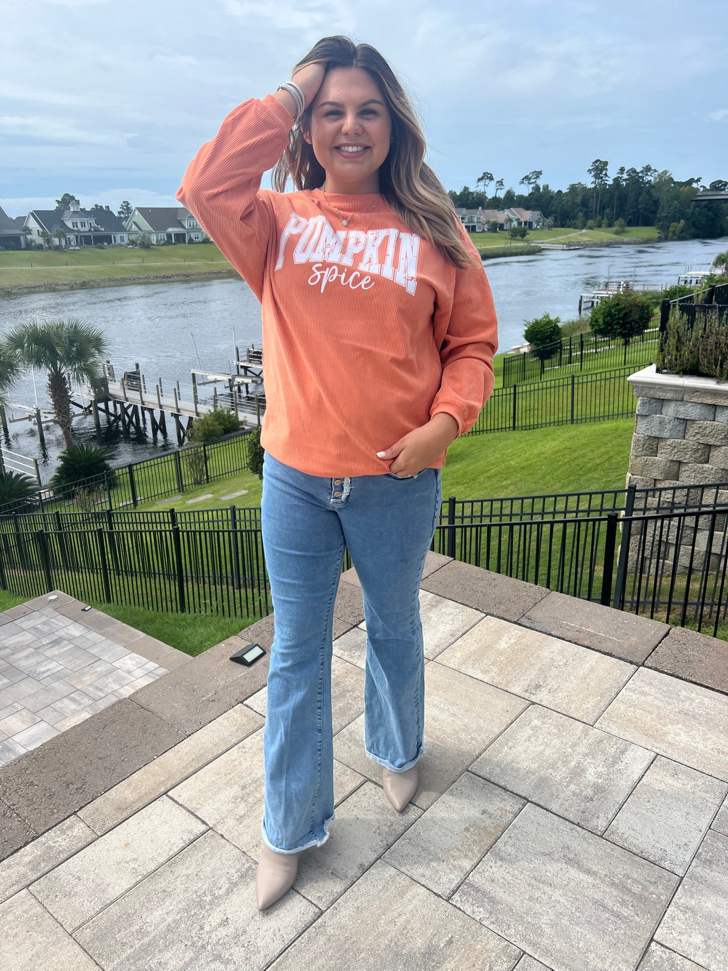 Alexandra Pumpkin Spice Sweatshirt