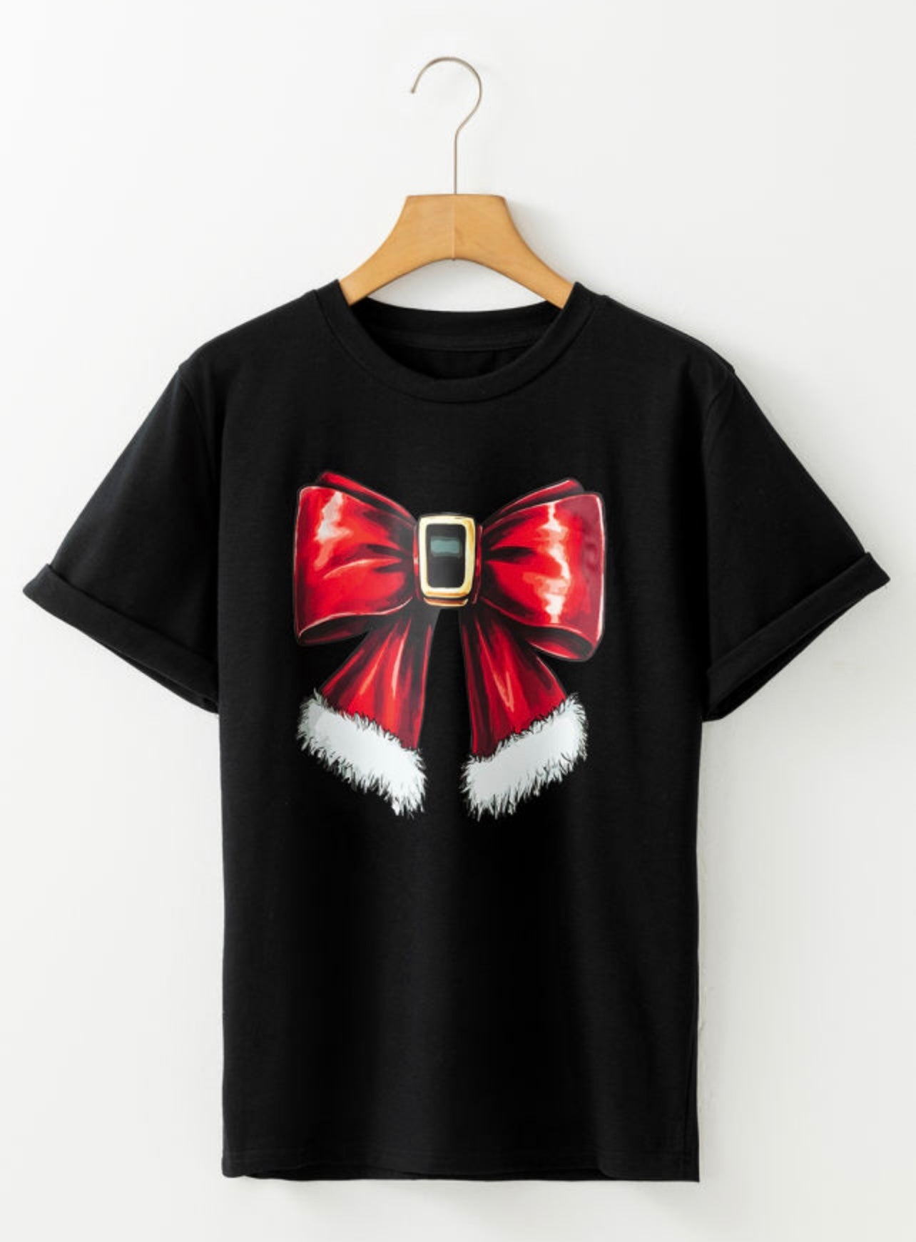 Santa Bow T-Shirt