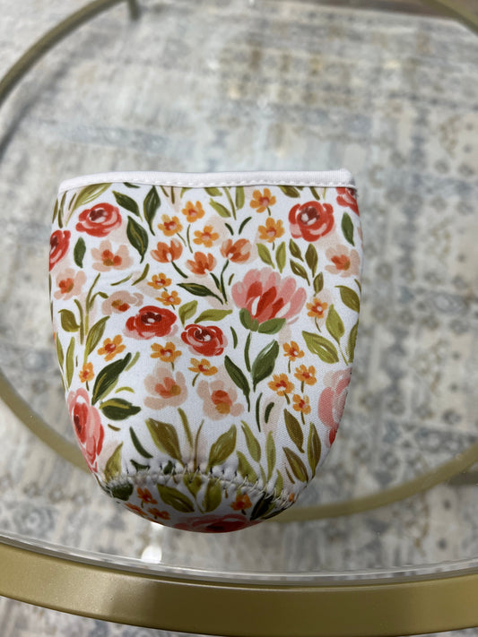 White Spring Garden Coffee Sleeve