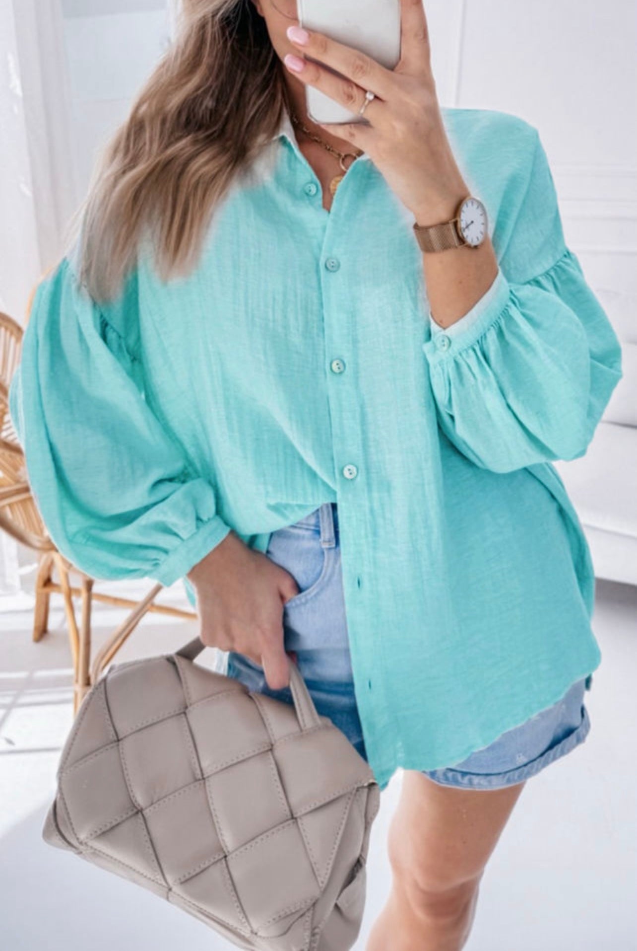 Iceland Blue Top