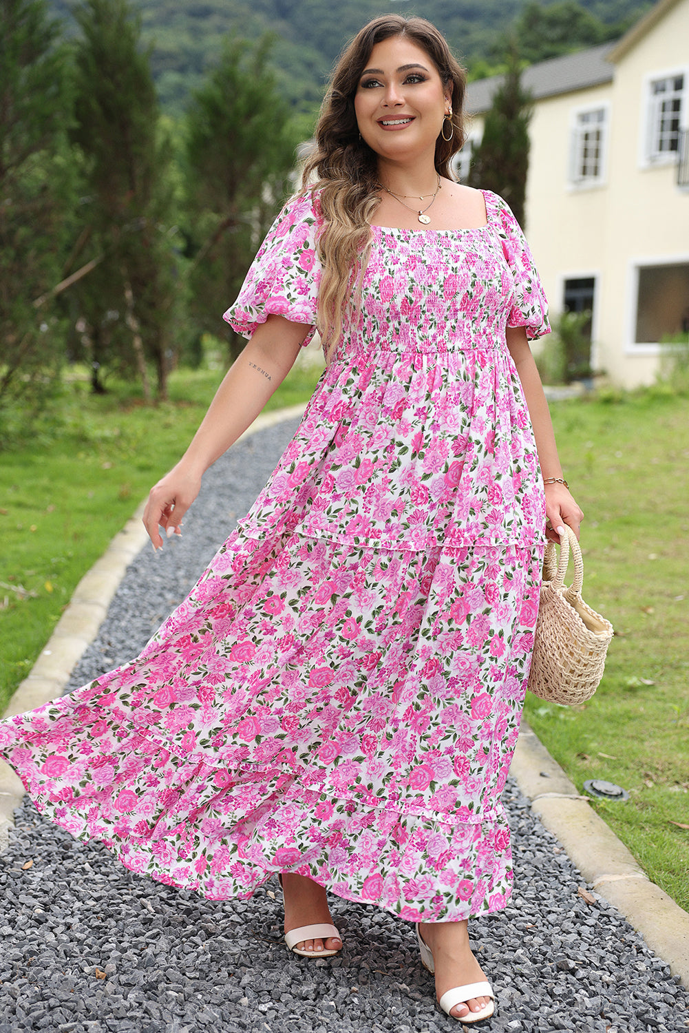 Peyton Maxi Dress in Curves